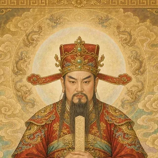 城隍灵签神像