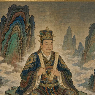 大山问事灵签神像