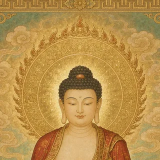 佛祖灵签神像