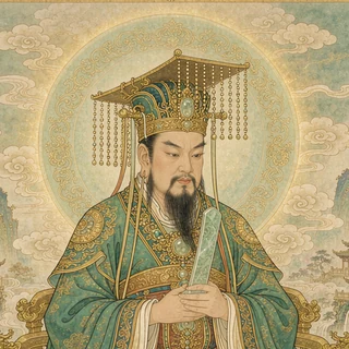 济公灵签神像