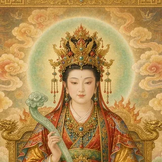 妈祖灵签神像