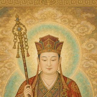 清水祖师灵签神像