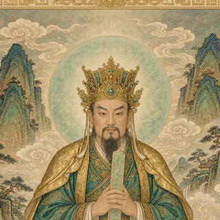 三山国王灵签神像
