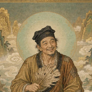 太上老君灵签神像
