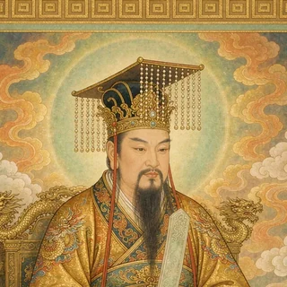 玉帝灵签神像