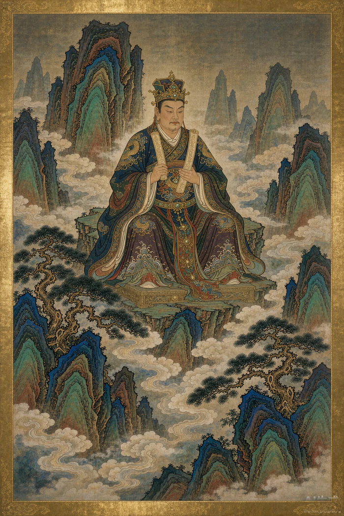 大山山神像