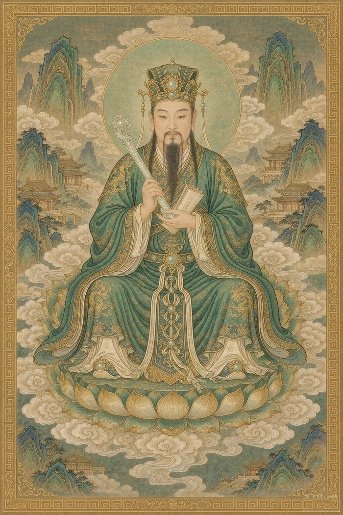 东岳大帝像