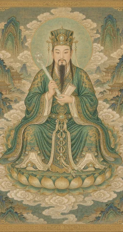 东岳大帝像