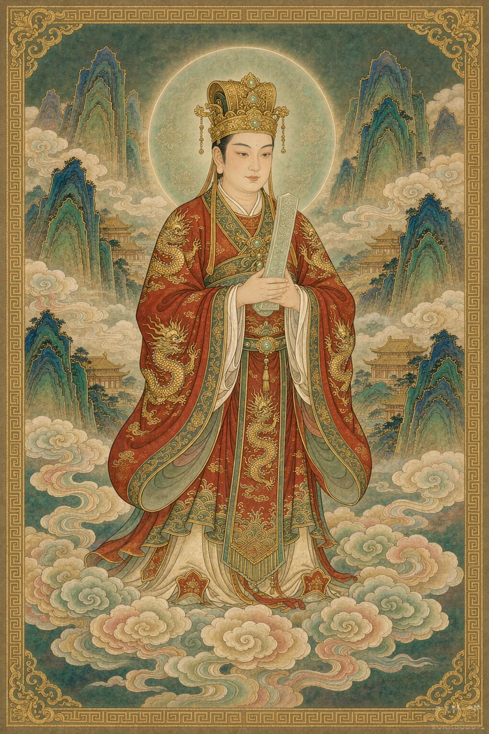 广泽尊王像