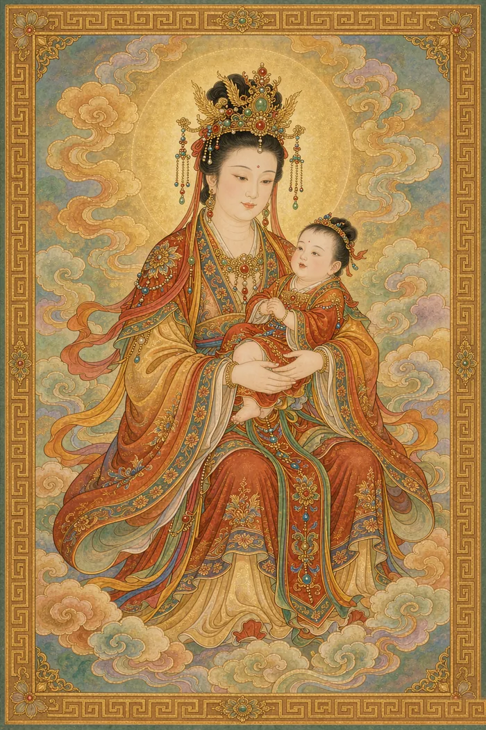 送子娘娘像