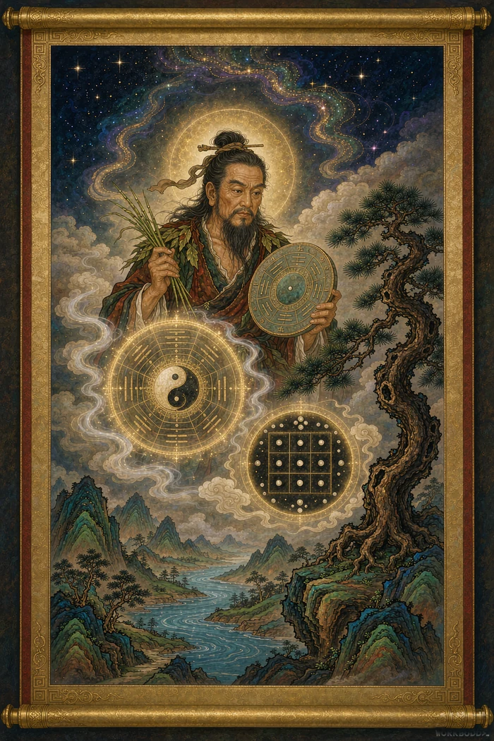 伏羲圣王像