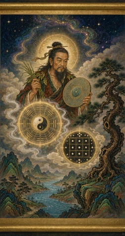 伏羲圣王像