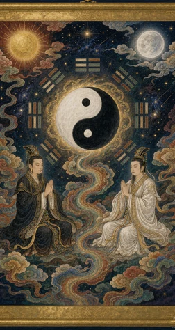阴阳神像