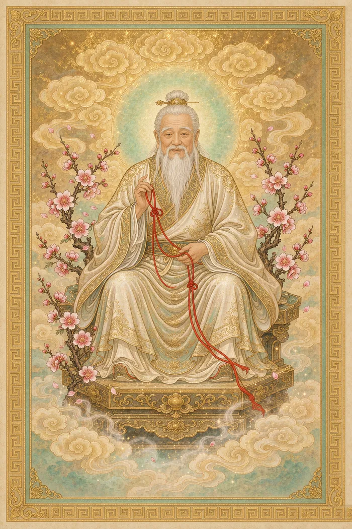 月老像