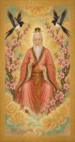 月老像
