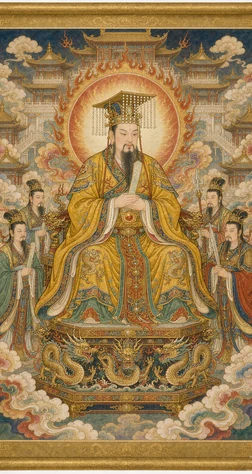 玉皇大帝像